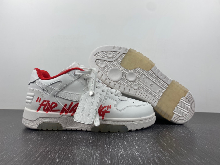 off-w out of office lace-up sneakers