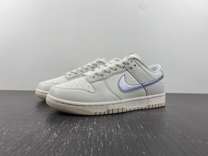 nike dunk low ess sail oxygen purple (women''s) dx5930-100