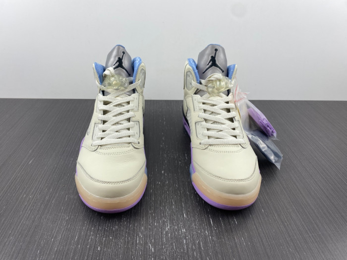 dj khaled x air jordan 5 “sail” dv4982-175