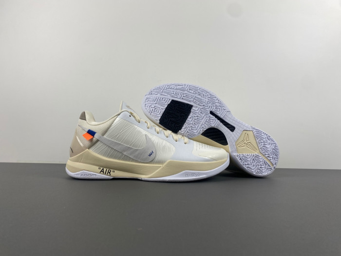 nike kobe 5 off-white