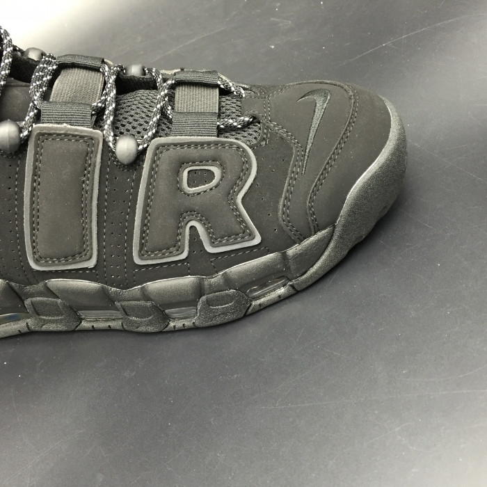 nike air more uptempo triple black 414962-004