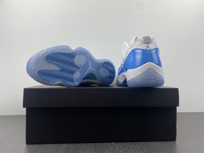 air jordan 11 retro low "carolina 2017 release" 528895-106