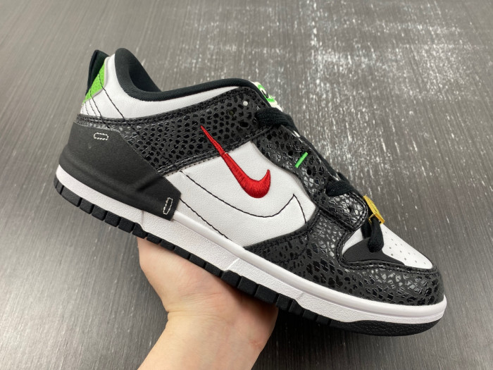 nike dunk low disrupt 2 just do it snakeskin dv1490-161