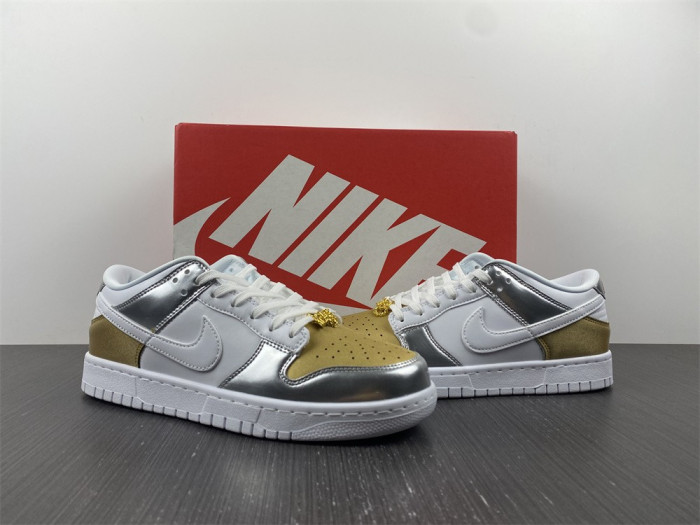 nike dunk low wmns “metallic” dh4403-700
