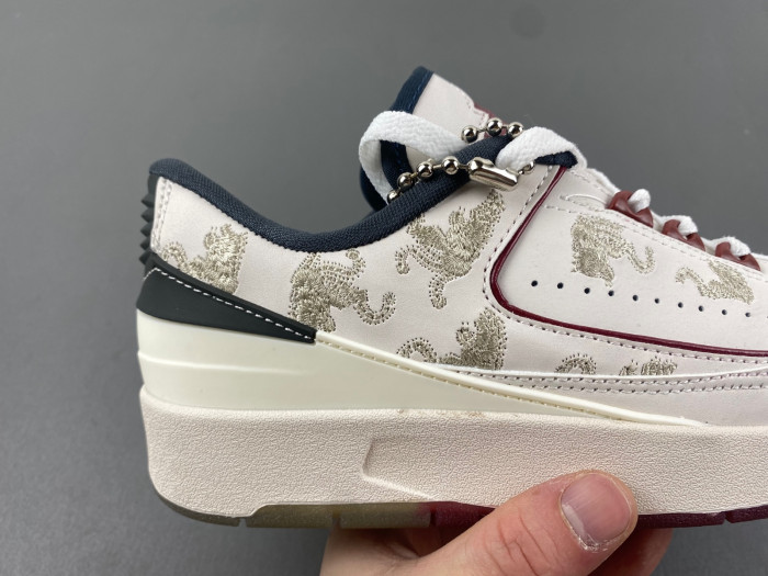 air jordan 2 retro low year of the dragon fj3468-100