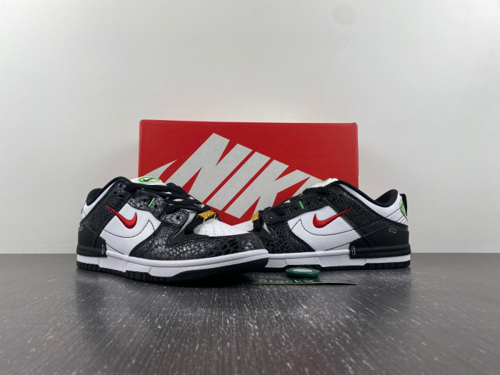nike dunk low disrupt 2 just do it snakeskin dv1490-161