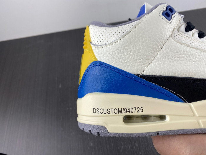 air jordan 3 white and blue do0102