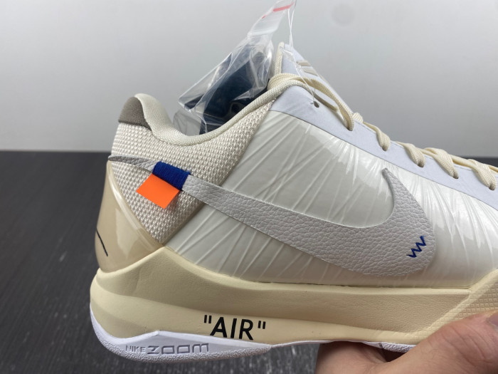 nike kobe 5 protro undefeated rice whiten kb5-0615
