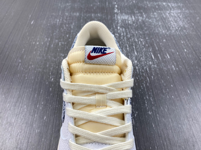 nike dunk low new americana washed denim fn6881-100