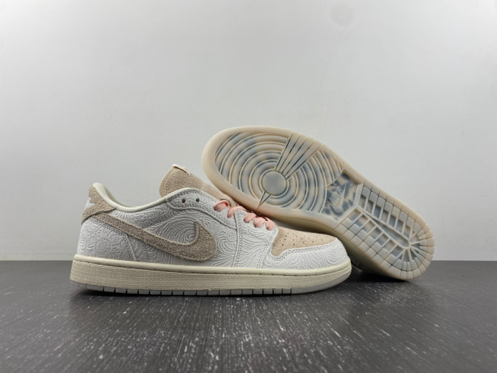 chris paul x air jordan 1 low og “give them flowers” fz0455-200