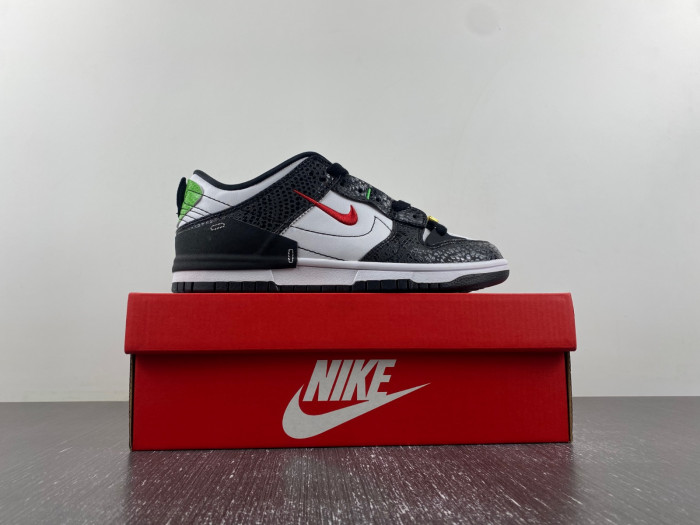 nike dunk low disrupt 2 just do it snakeskin dv1490-161