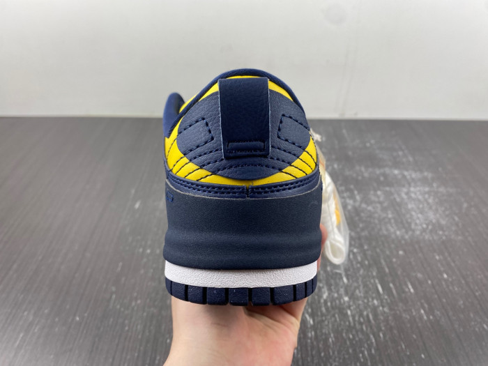 nike dunk low disrupt 2 michigan dv4024-400