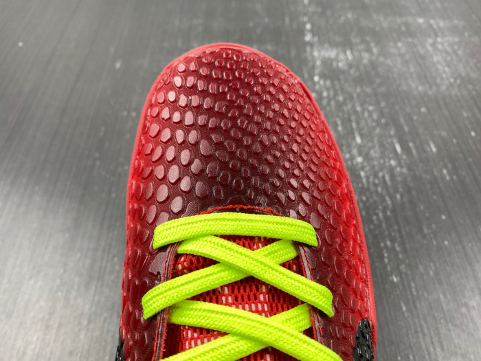 nike kobe 6 protro “reverse grinch” fv4921-600