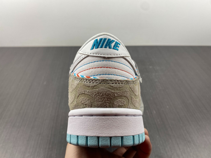 nike sb dunk low “barber shop” dh7614-500