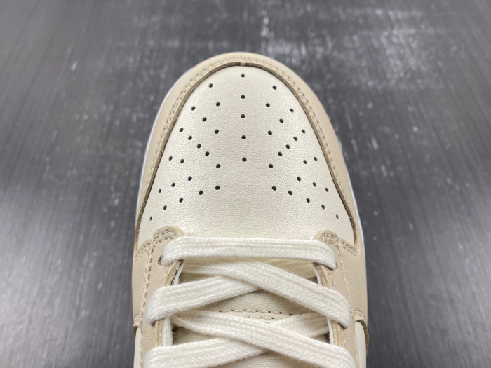 nike dunk low pale ivory oil green fq6869-131
