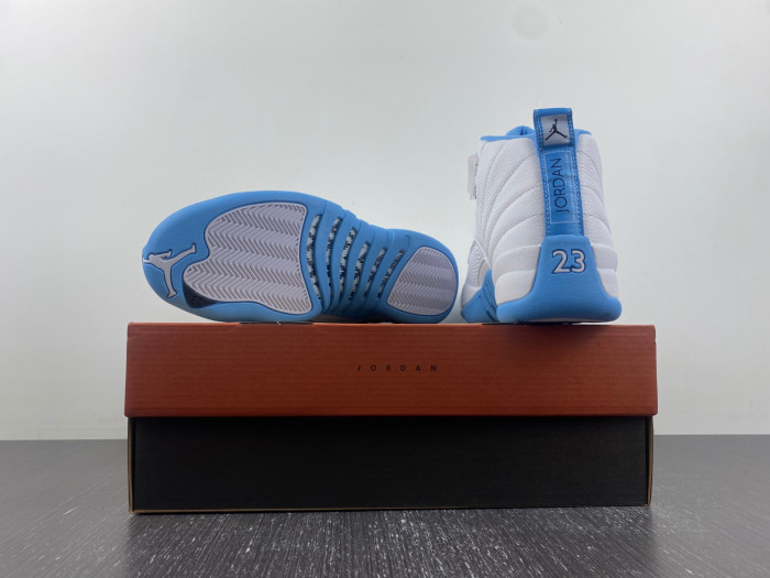 air jordan 12 retro white university blue 308243-142