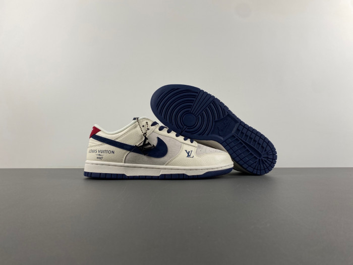 nike dunk low & lv fc1688-134