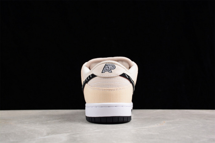 nike sb dunk low albino & preto fd2627-200