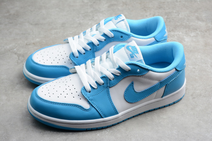 air jordan 1 low nike sb dark powder blue cj7891-401