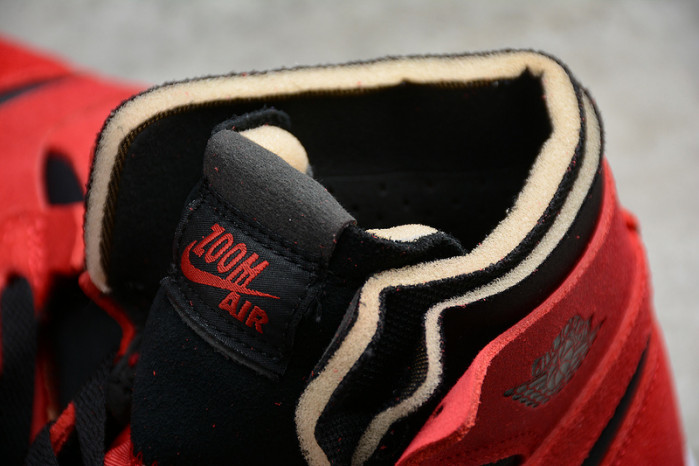 air jordan 1 high zoom air cmft red suede ct0978-600