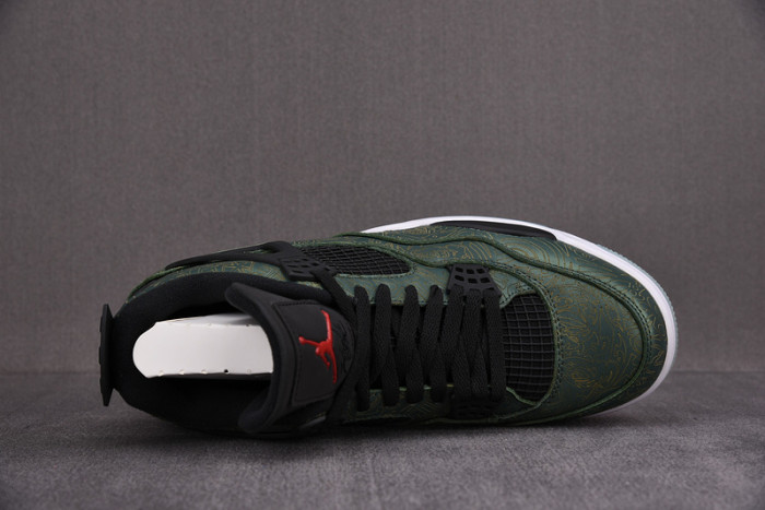 air jordan 4 green laser aj4-1043515