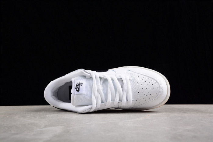 nike sb dunk low pro white gum cd2563-101