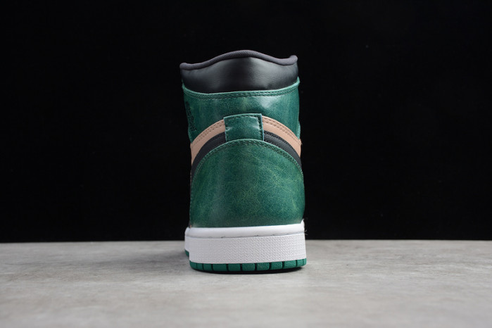 air jordan 1 high cracked metallic leather ah7389-203