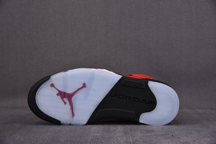 air jordan 5 raging bull 2021 red suede dd0587-600