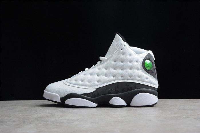 air jordan 13 retro sngl day "love and respect" black/ white mens 888164-112