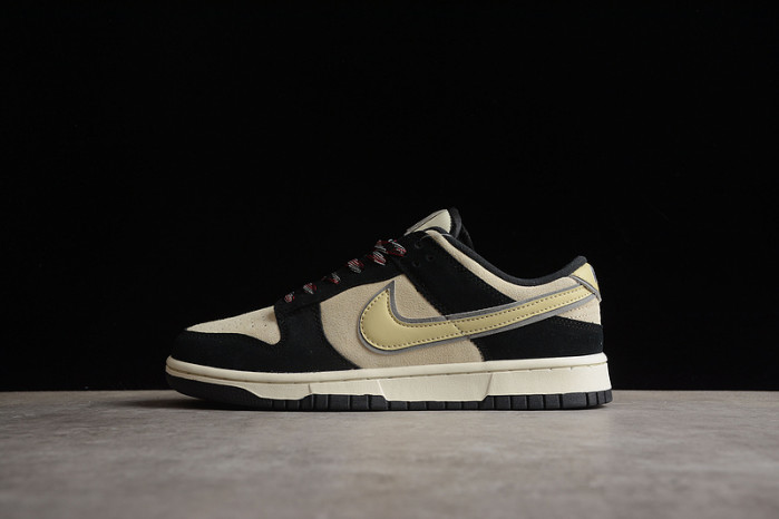 nike dunk low “black suede” dv3054-001