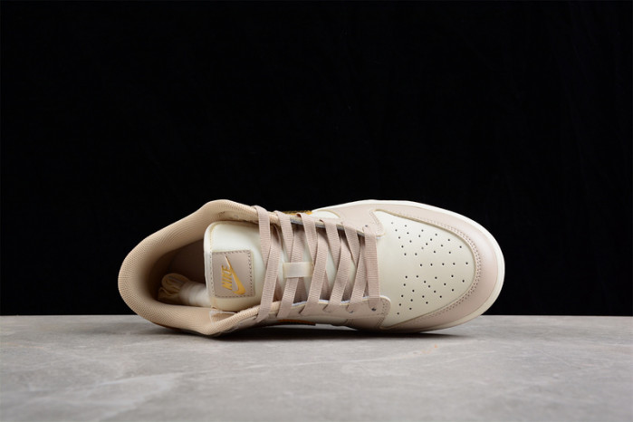nike dunk low phantom metallic gold dx5930-001