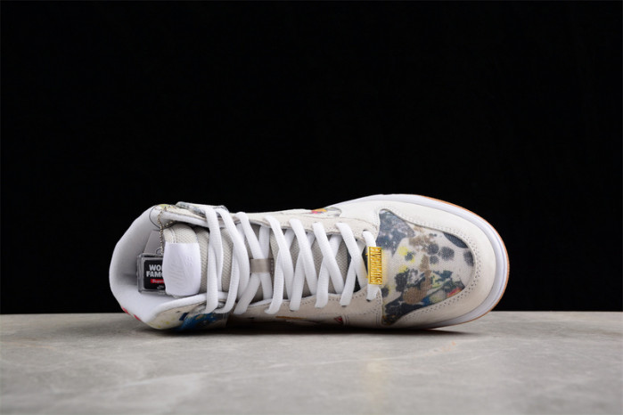 nike sb dunk high S*p*e rammellzee fd8779-100