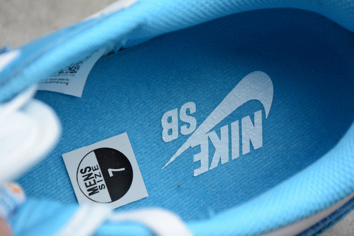 air jordan 1 low nike sb dark powder blue cj7891-401