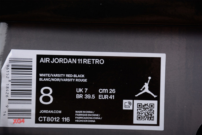 air jordan 11 “cherry” ct8012-116