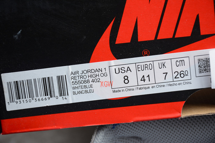 air jordan 1 high og “hyper royal” 555088-402