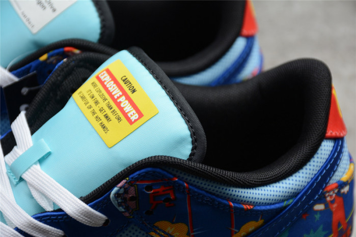 nike sb dunk low retro “firecracker” dd8477-446