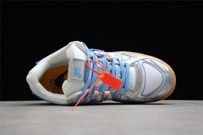 off-w x nike air rubber dunk “university blue” cu6015-100