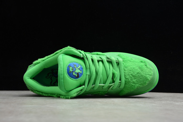 grateful dead x nike sb dunk low“ green bear” cj5378-300