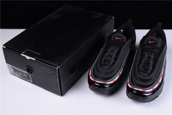 nike air max 97 undefeated black