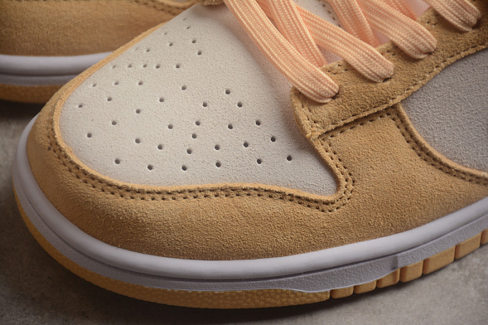 nike dunk low celestial gold suede dv7411-200