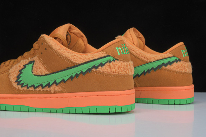 grateful dead x nike sb dunk low“ orange bear” cj5378 800