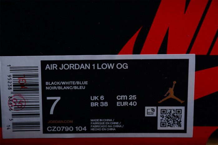 air jordan 1 low og “unc” cz0790-104