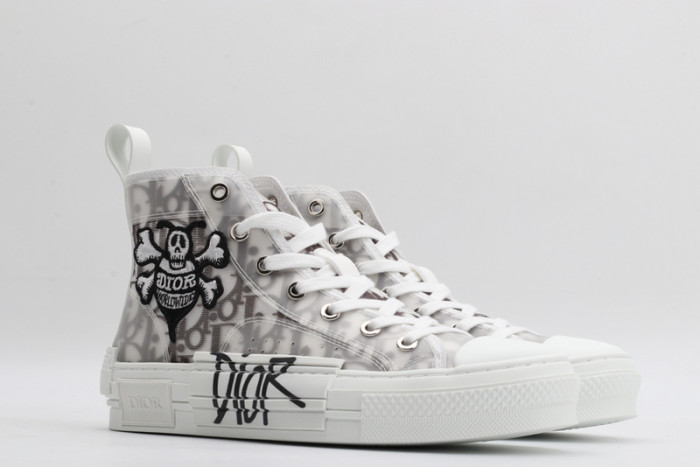 b23 oblique high top sneakers white t004801-1070