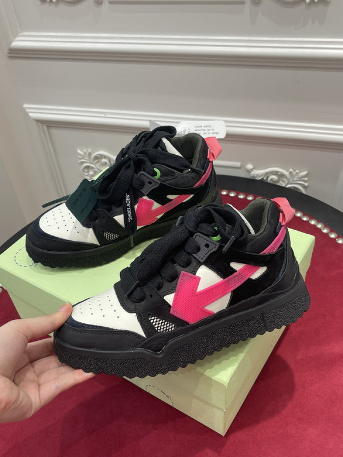 off-w out of office lace-up sneakers