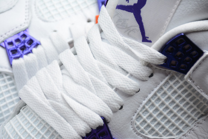 air jordan 4 retro white purple ct8527-115