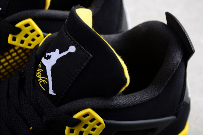 air jordan 4 retro "thunder" 308497-008 (2023)