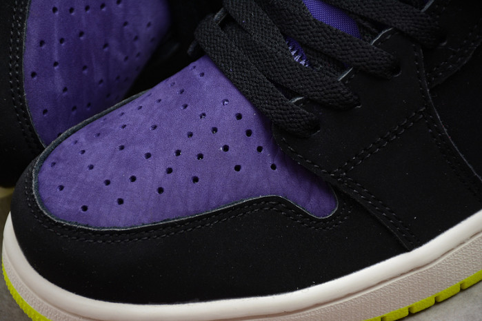 air jordan 1 high zoom air cmft black court purple lemon venom ct0979-001