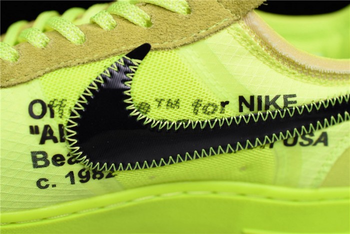 ow nike air force 1 low volt ao4606-700