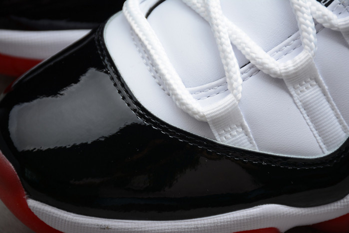 air jordan 11 low white bred av2187-160