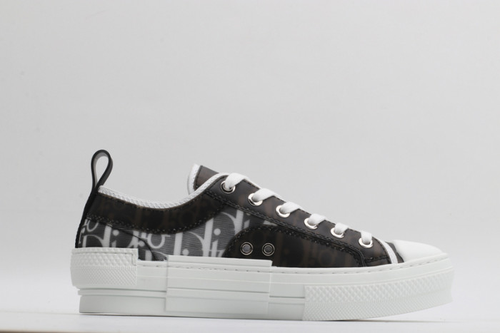 b23 oblique low black white sneakers t00480h051